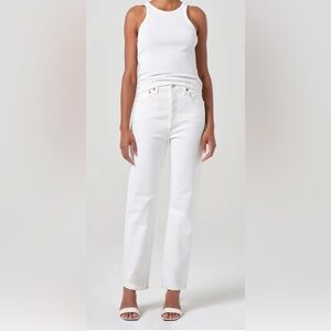 AGOLDE 90’s Pinch Waist Jeans in Porcelain - Size 29